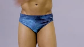 TYR Durafast EliteĀ® Men's Brief Swimsuit - Cosmic Night - Image 11