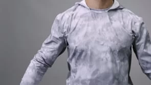 TYR SunDefense⢠Men's Vented Hooded Shirt - Turbulent - Image 12