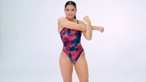 TYR Durafast EliteĀ® Women's Diamondfit Swimsuit - Starhex - Image 11