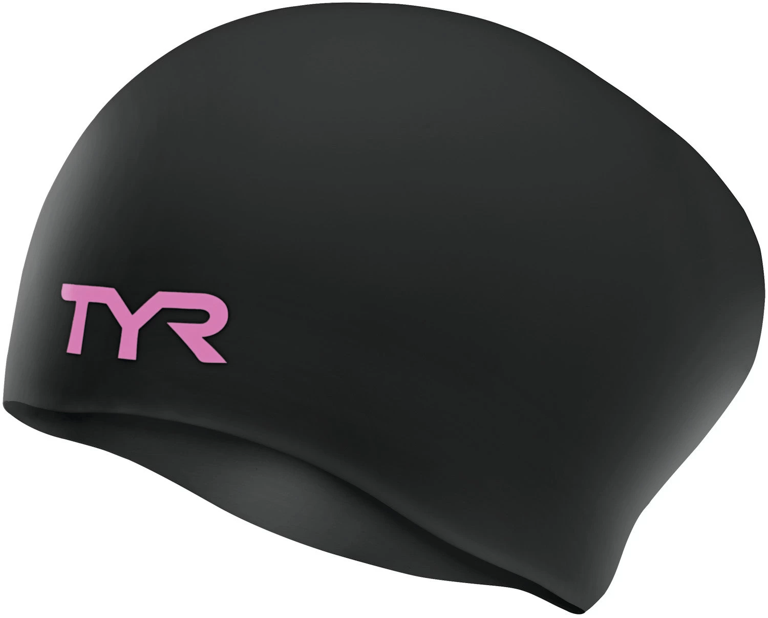 TYR Long Hair Wrinkle-Free Silicone Swim Cap - Image 7