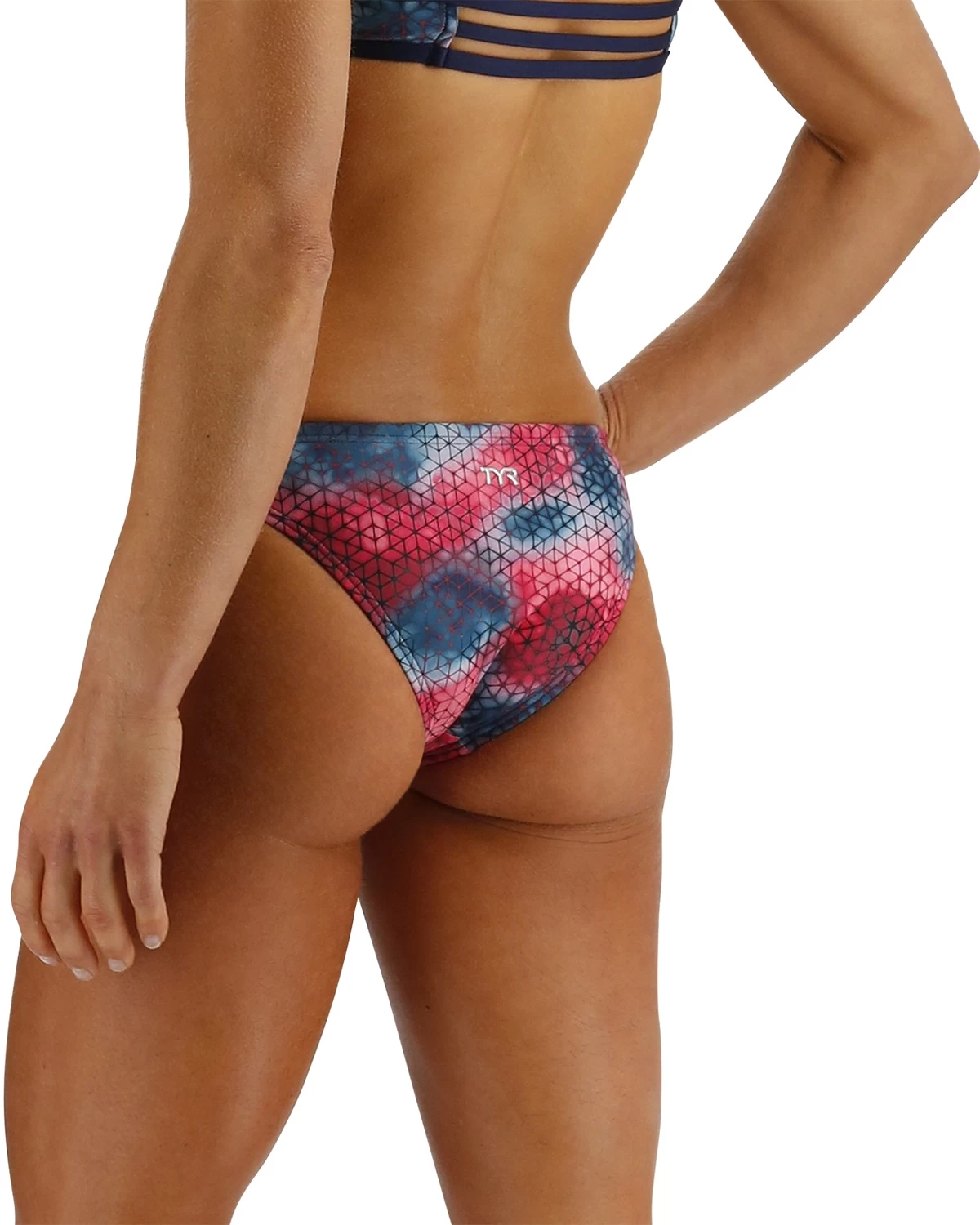 TYR Durafast EliteĀ® Women's Classic Mini Bikini Bottom - Starhex - Image 4