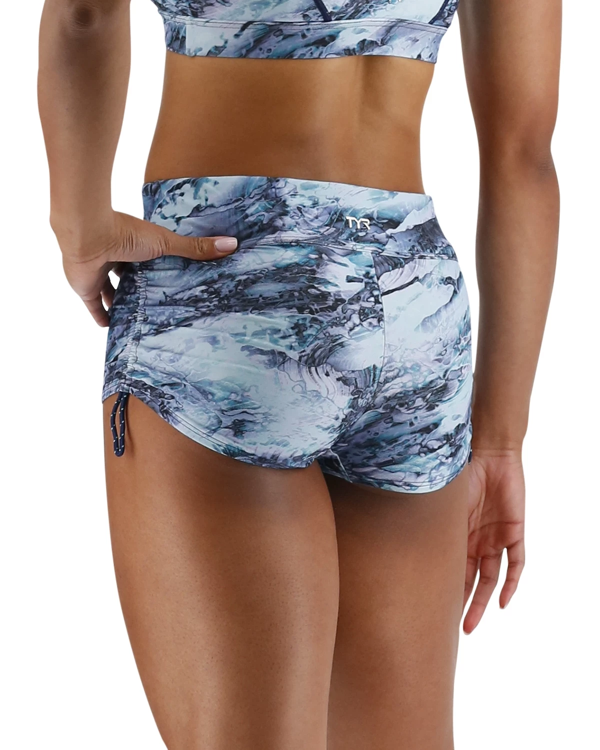 TYR Women's Della Boyshort - Shale - Image 4