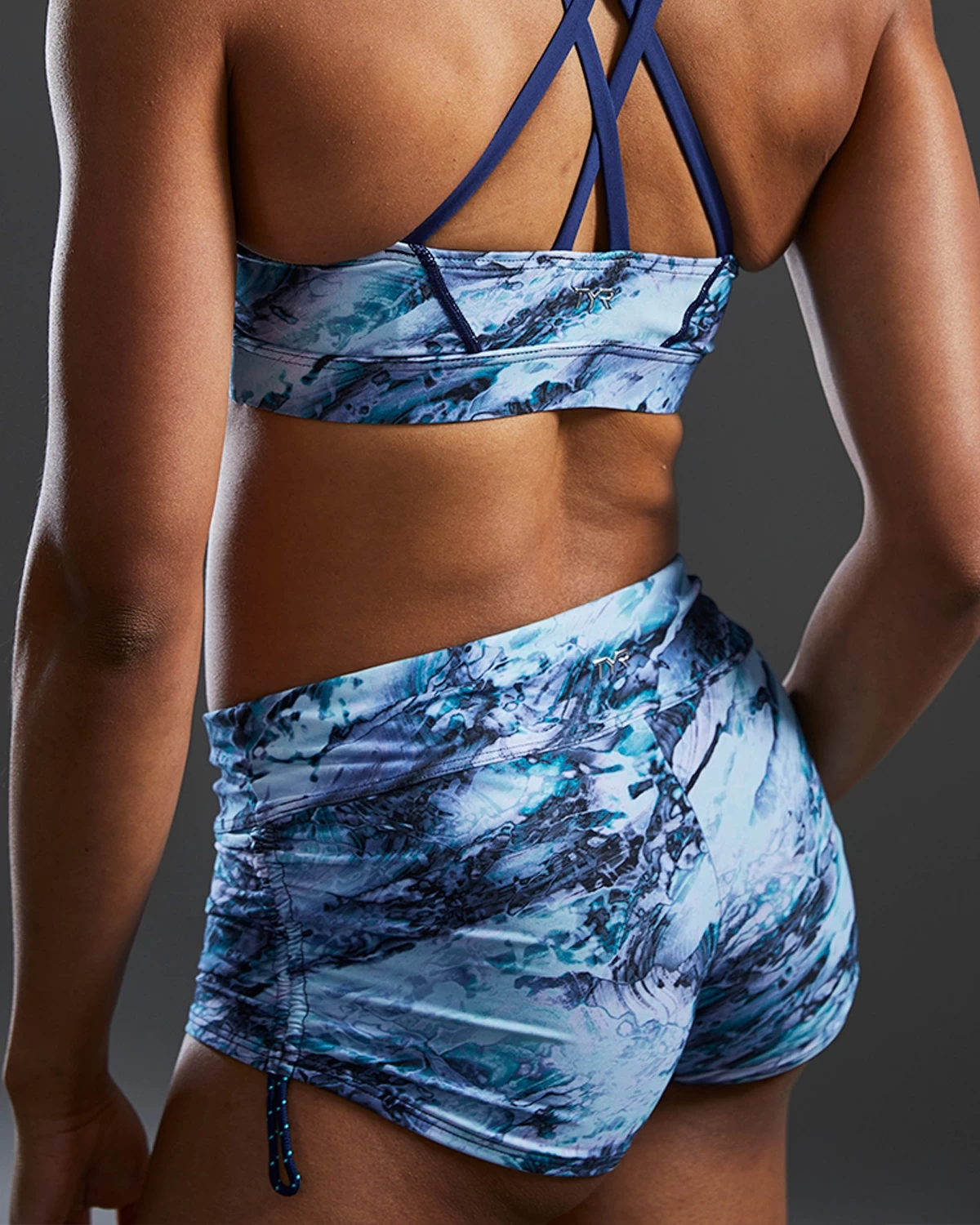 TYR Women's Della Boyshort - Shale - Image 9