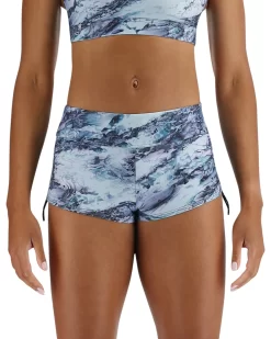 TYR Women's Della Boyshort - Shale