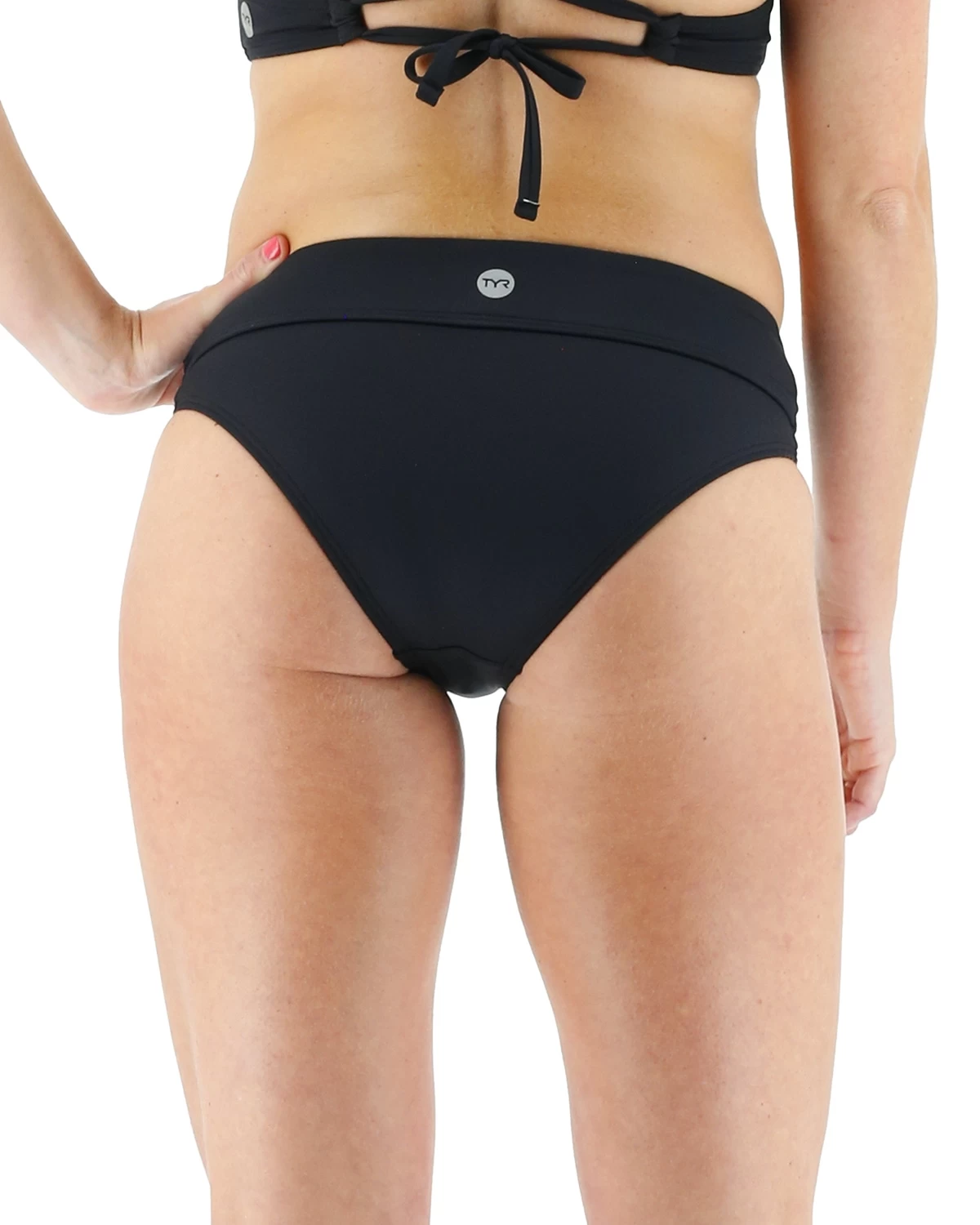TYR Women's Riva Classic Bikini Bottom - Solid - Image 2