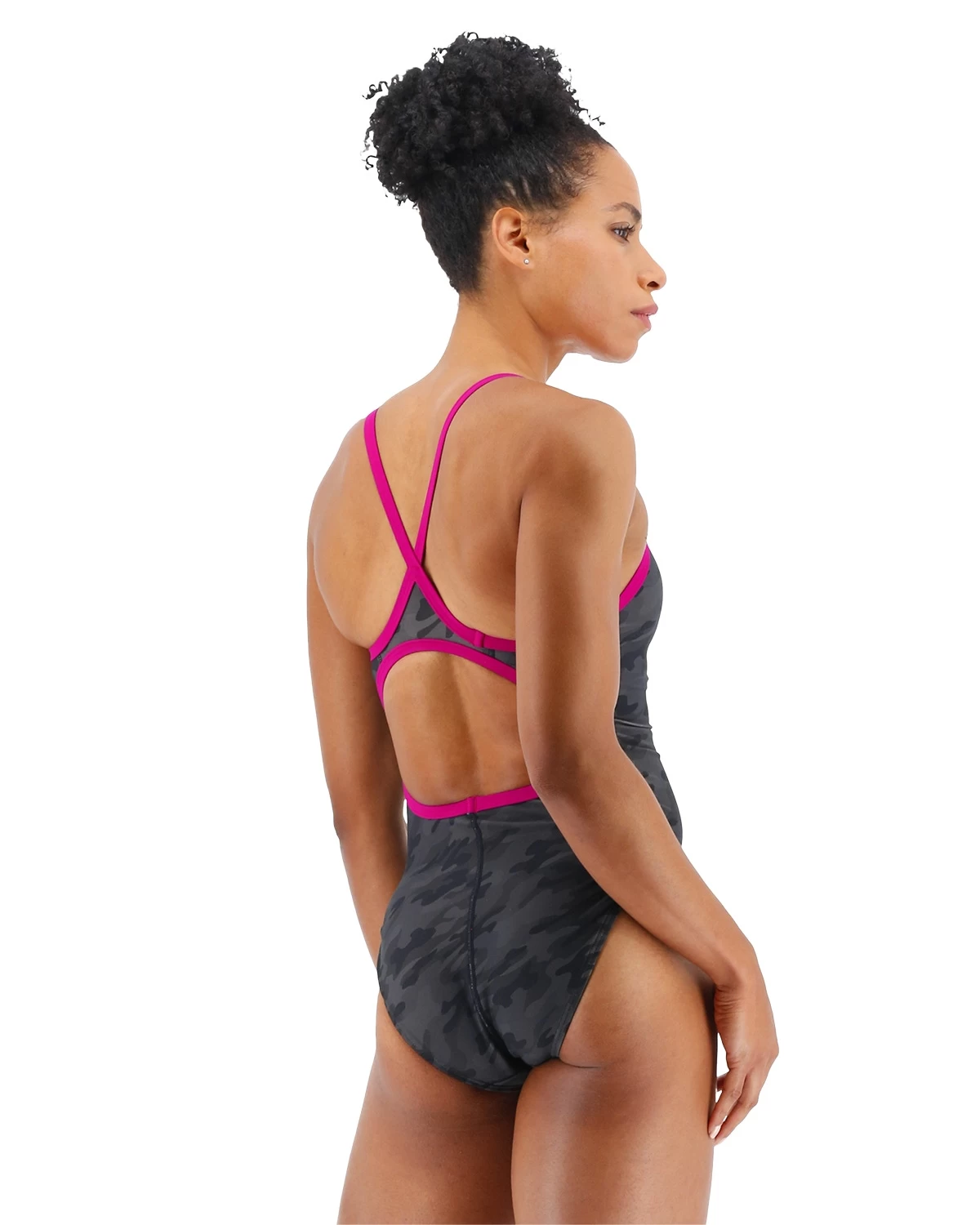 TYR Durafast EliteĀ® Women's Diamond Controlfit Swimsuit - Blackout Camo - Image 2