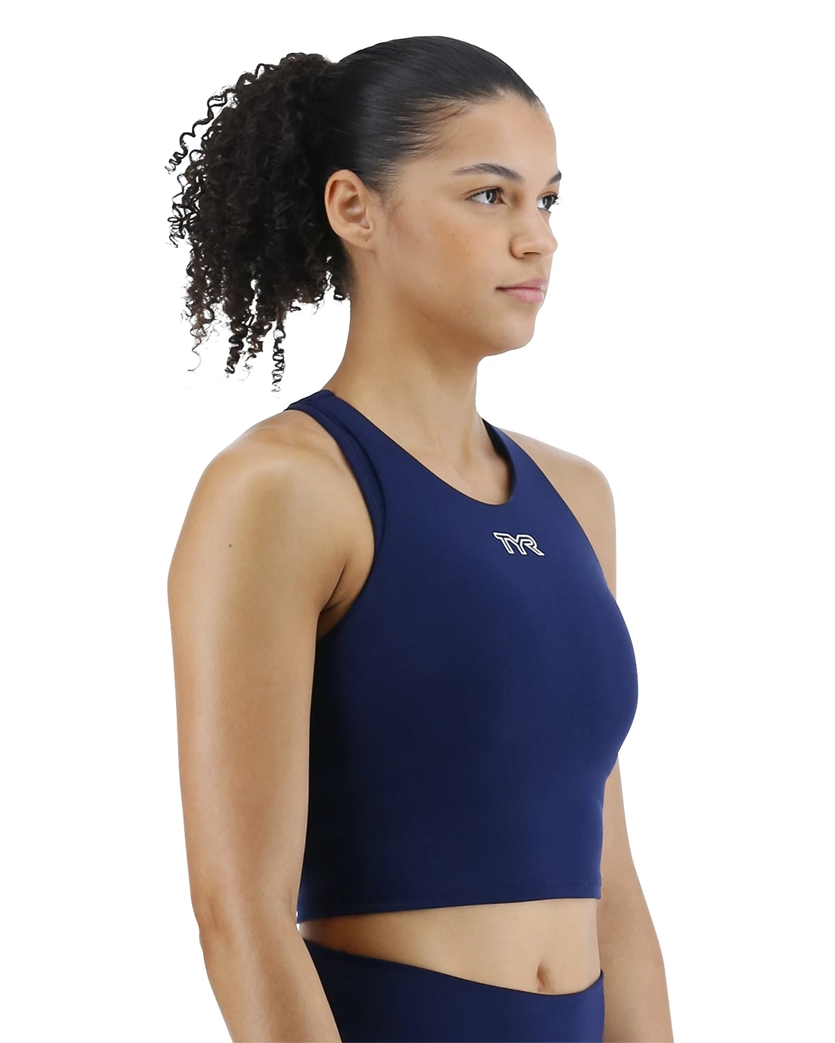 TYR Joule Elite⢠Women's High Neck Sports Bra - Solid - Image 6