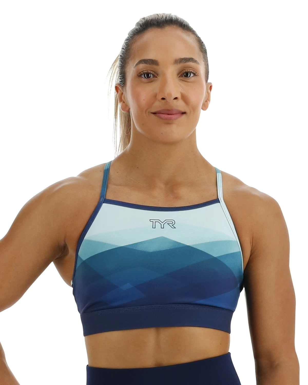 TYR Base Kineticâ„¢ Women's High Neck Sports Bra - Forge