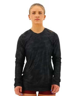 TYR Airtec™ Women's Long Sleeve Tee - Blackout Camo