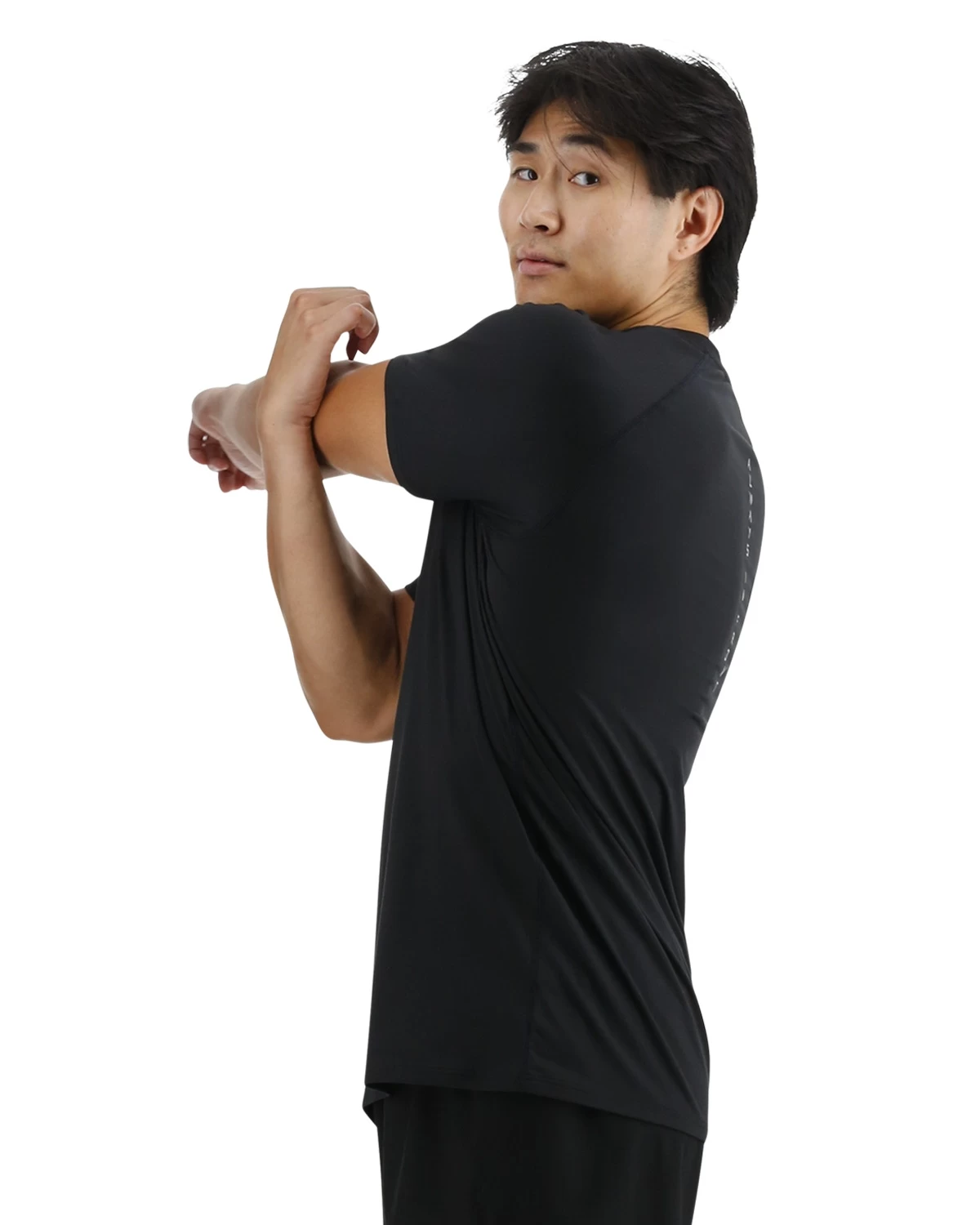 TYR ClimaDry™ Men's Raglan Big Logo Tech Tee - Solid - Image 3