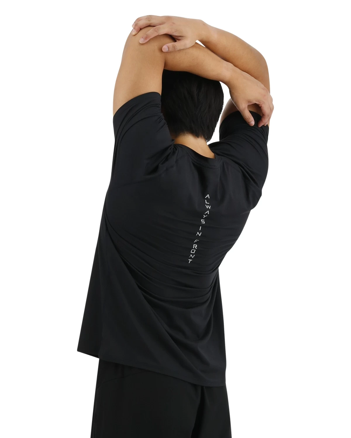 TYR ClimaDry™ Men's Raglan Big Logo Tech Tee - Solid - Image 4