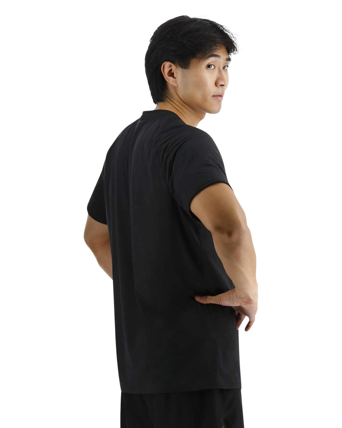 TYR ClimaDry™ Men's Raglan Big Logo Tech Tee - Solid - Image 5