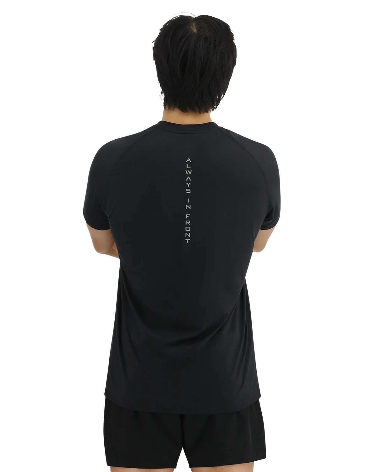 TYR ClimaDry™ Men's Raglan Big Logo Tech Tee - Solid - Image 2