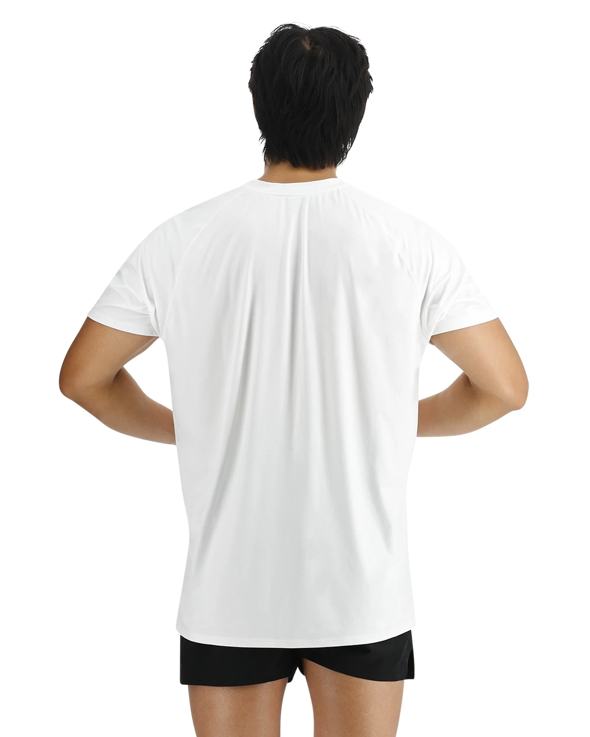 TYR ClimaDry™ Men's Raglan Tech Tee - Solid / Heather - Image 2