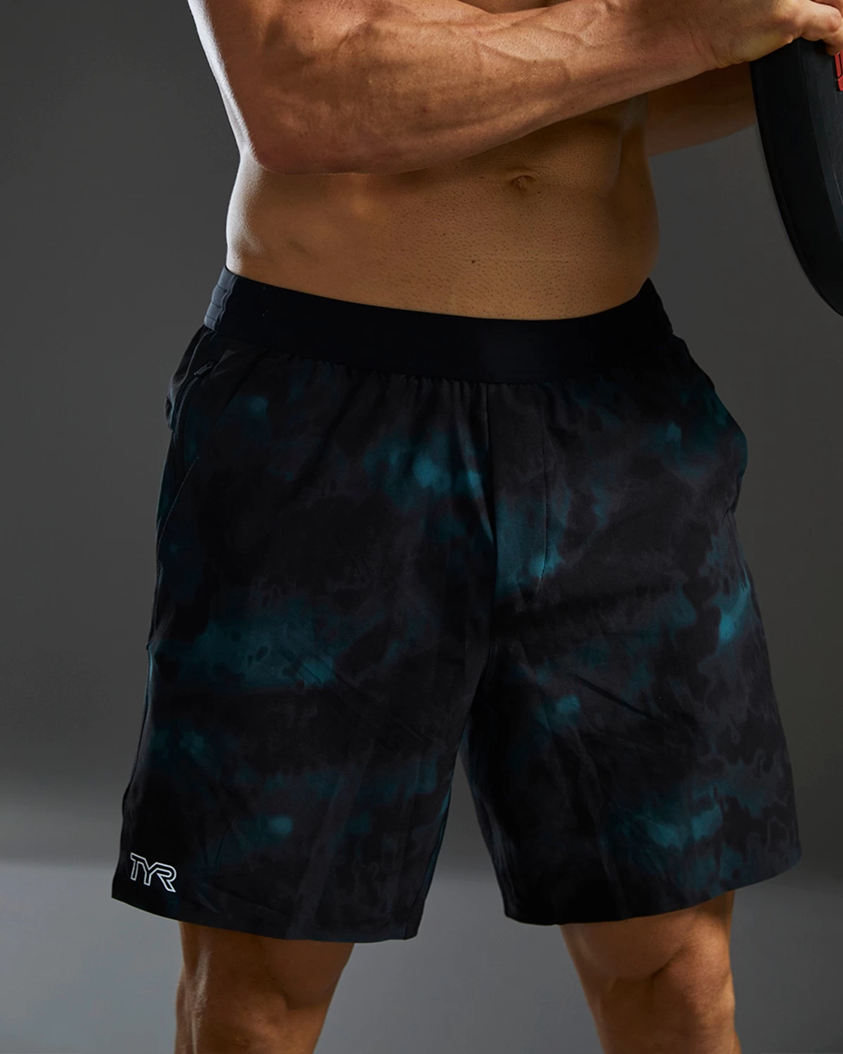 TYR Hydrosphere™ Men's Unlined 7" Unbroken Shorts - Turbulent - Image 7