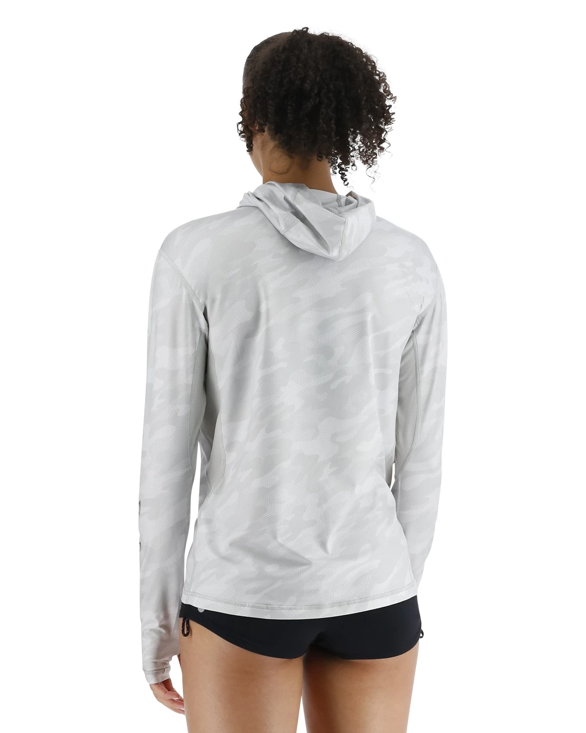 TYR SunDefense⢠Women's Vented Hooded Shirt - Camohex - Image 2