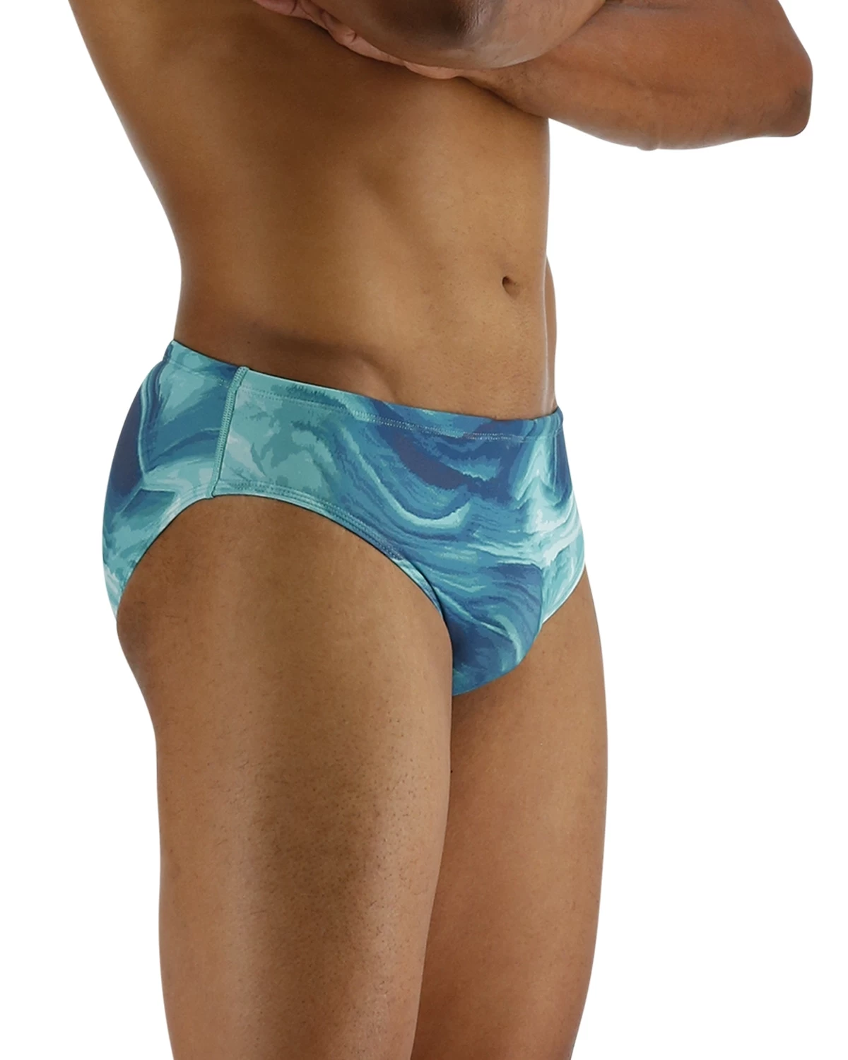 TYR Durafast EliteĀ® Men's Brief Swimsuit - Mezio - Image 6