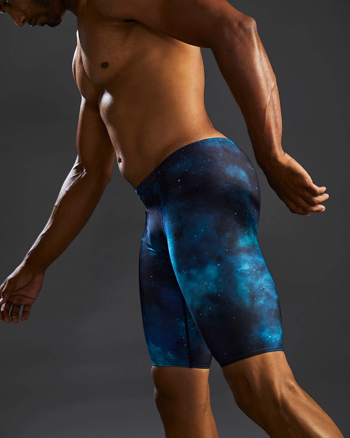 TYR Durafast EliteĀ® Men's Jammer Swimsuit - Cosmic Night - Image 7