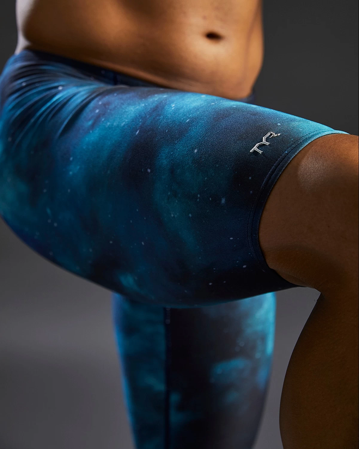TYR Durafast EliteĀ® Men's Jammer Swimsuit - Cosmic Night - Image 10