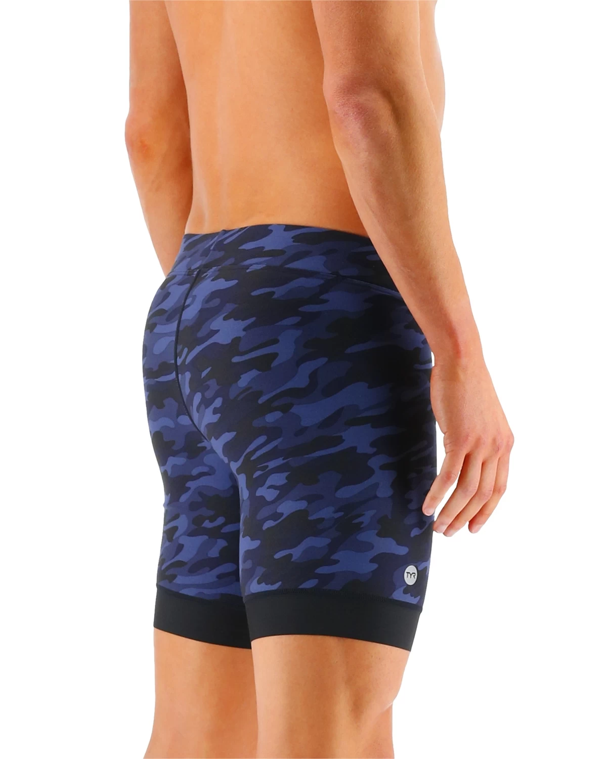 TYR Durafast EliteĀ® Men's Workout Jammer Swimsuit - Midnight Camo - Image 5