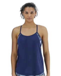 TYR Women's Shea 2-in-1 Tank - Shale