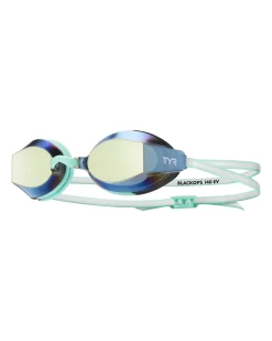 TYR BlackOps 140 EV Mirrored Racing Women's Fit Goggles