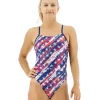 TYR Durafast One® Women's Cutoutfit Swimsuit - Homeland