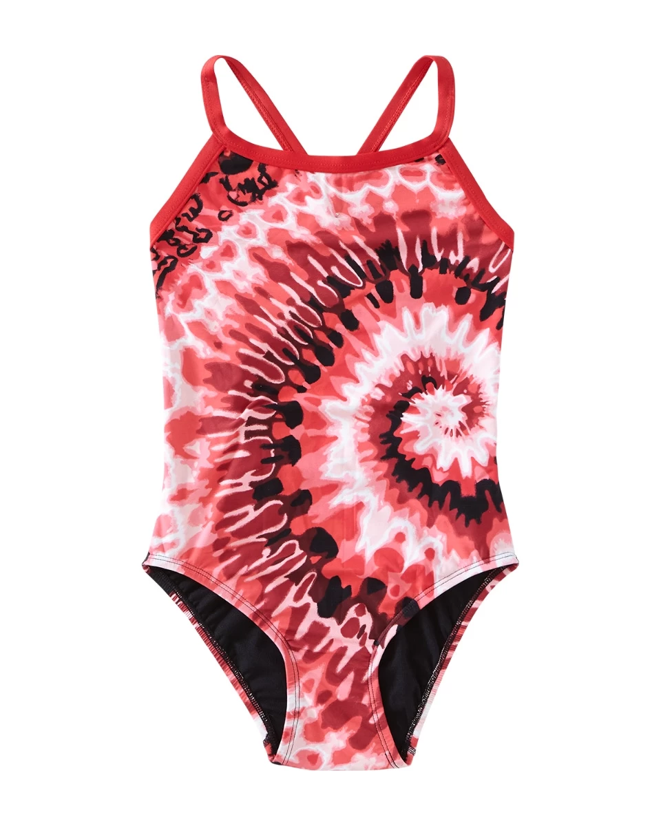 TYR Durafast EliteĀ® Girls' Diamondfit Swimsuit - Bohemian