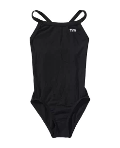 TYR Durafast One® Girls' Solid Diamondfit Swimsuit - Solid