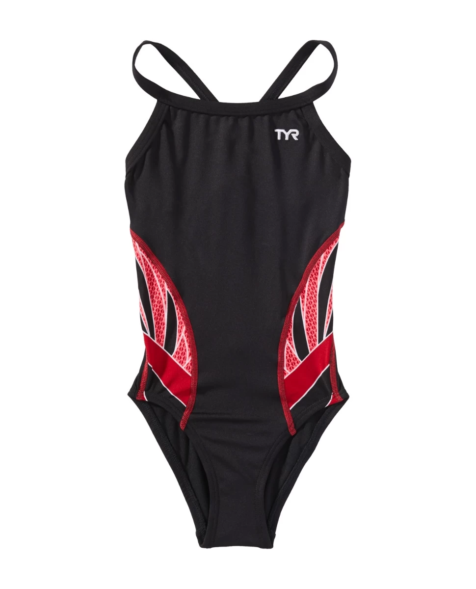TYR Durafast EliteĀ® Girls' Diamondfit Swimsuit - Splice
