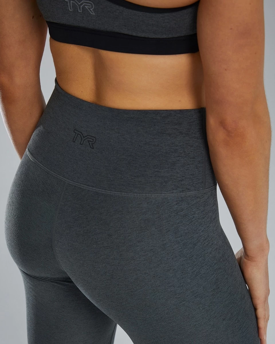 TYR Base Kineticâ„¢ Women's High-Rise Full Length Leggings - Solid - Image 8