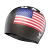 TYR Adult Latex Swim Cap - USA