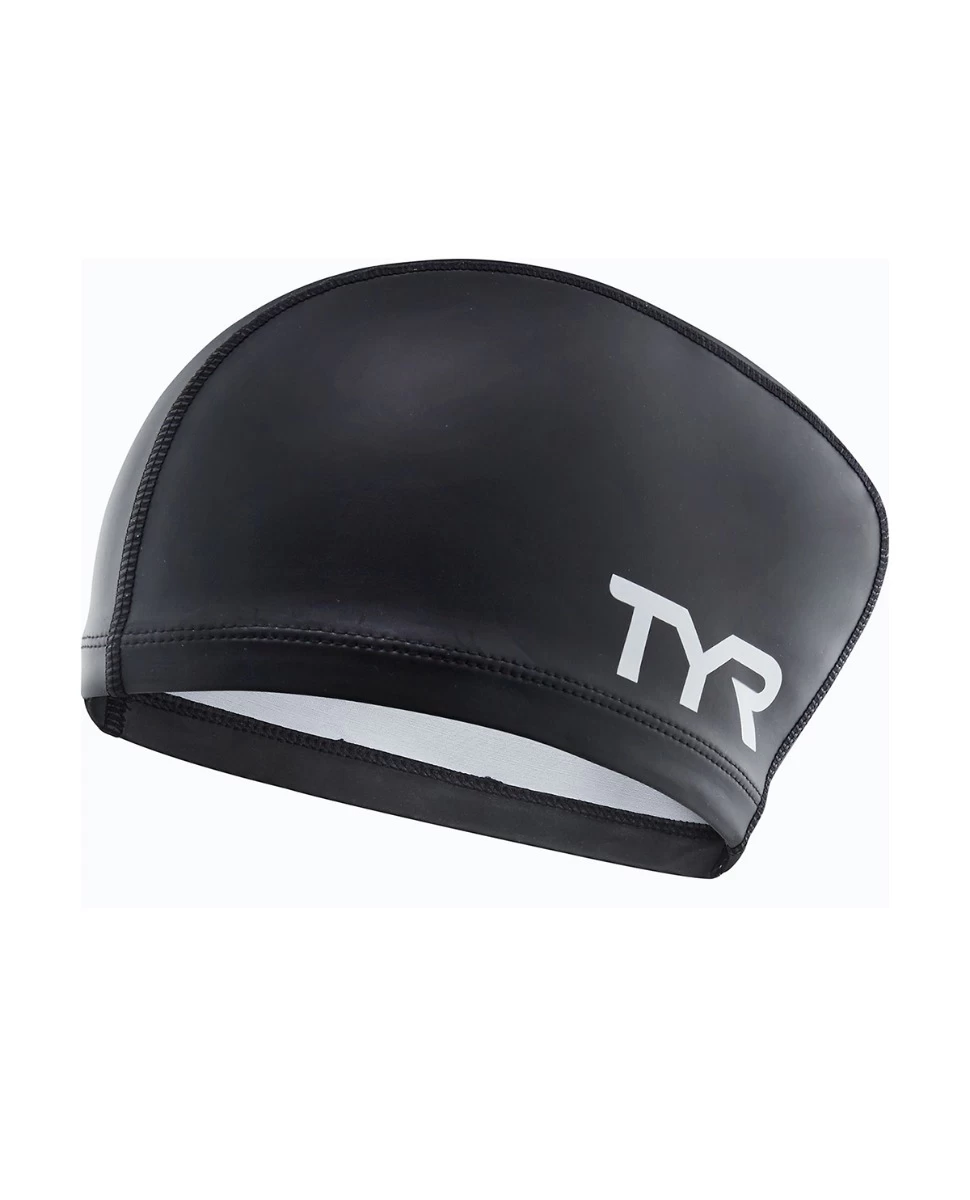 TYR Adult Long Hair Silicone Comfort Swim Cap - Image 2