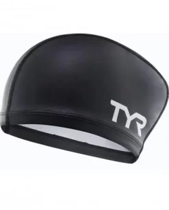 TYR Long Hair Silicone Comfort Swim Cap
