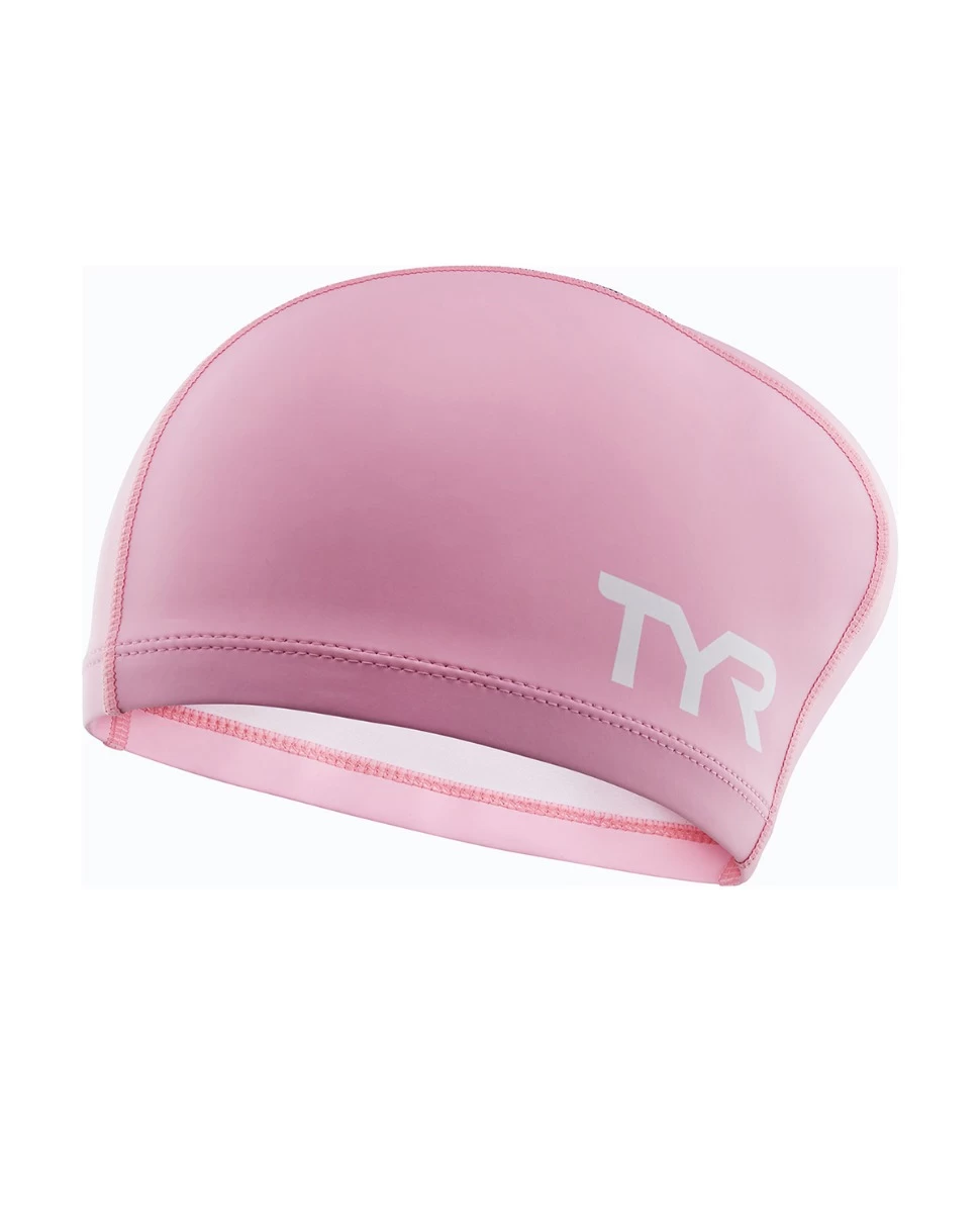 TYR Adult Long Hair Silicone Comfort Swim Cap - Image 3