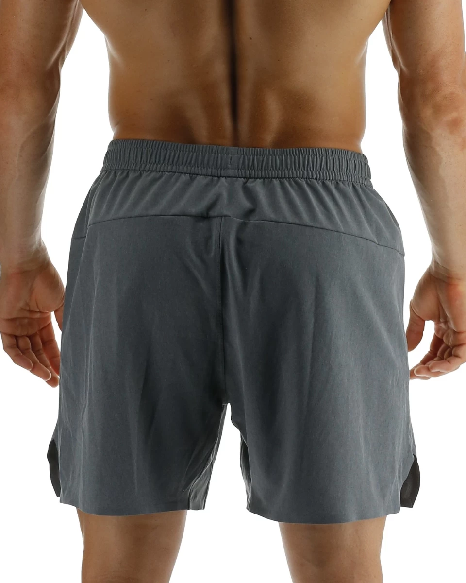 TYR Hydrosphere™ Men's Unlined 6" Momentum Shorts - Solid - Image 2