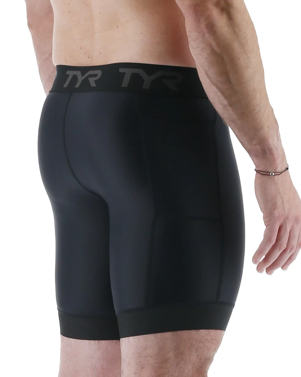 TYR Compression Men's Compression Short - Solid - Image 5