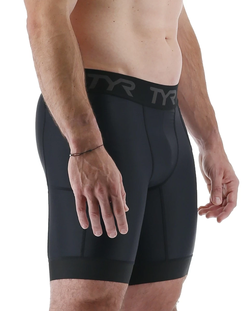 TYR Compression Men's Compression Short - Solid - Image 6