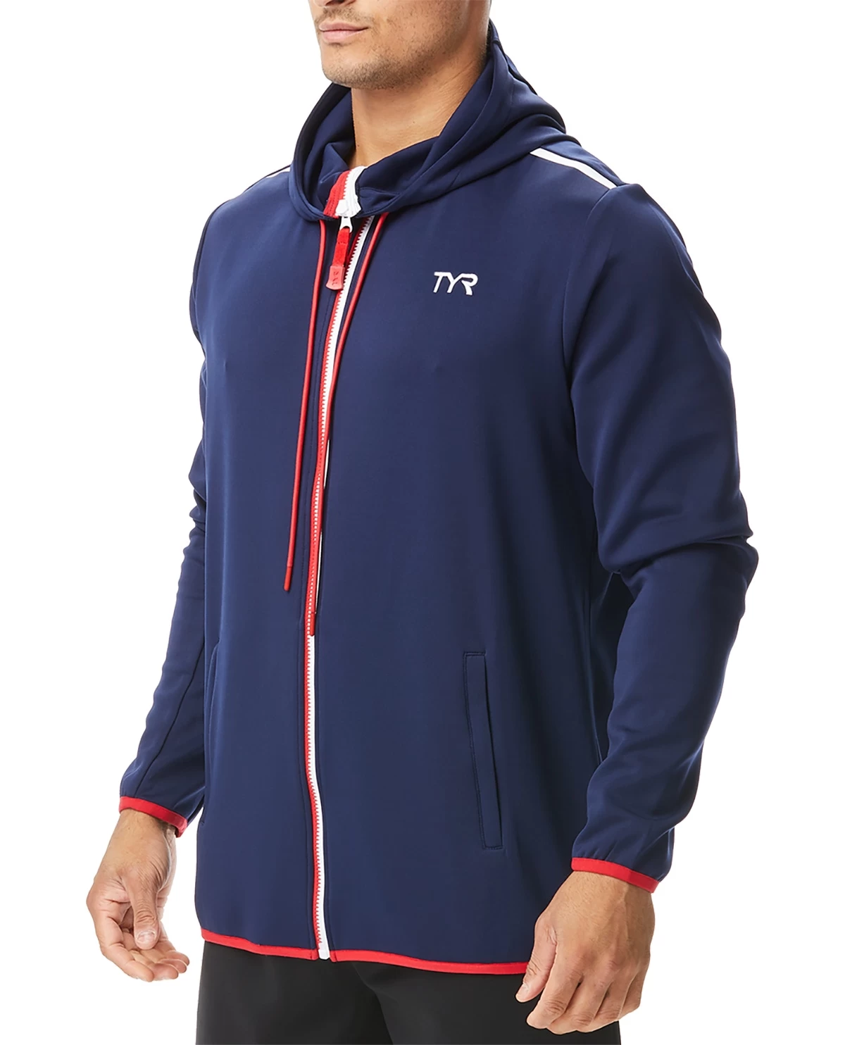 TYR Men's Alliance Podium Full Zip Hoodie