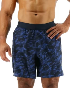 TYR Hydrosphere™ Men's Lined 7" Unbroken Shorts - Midnight Camo