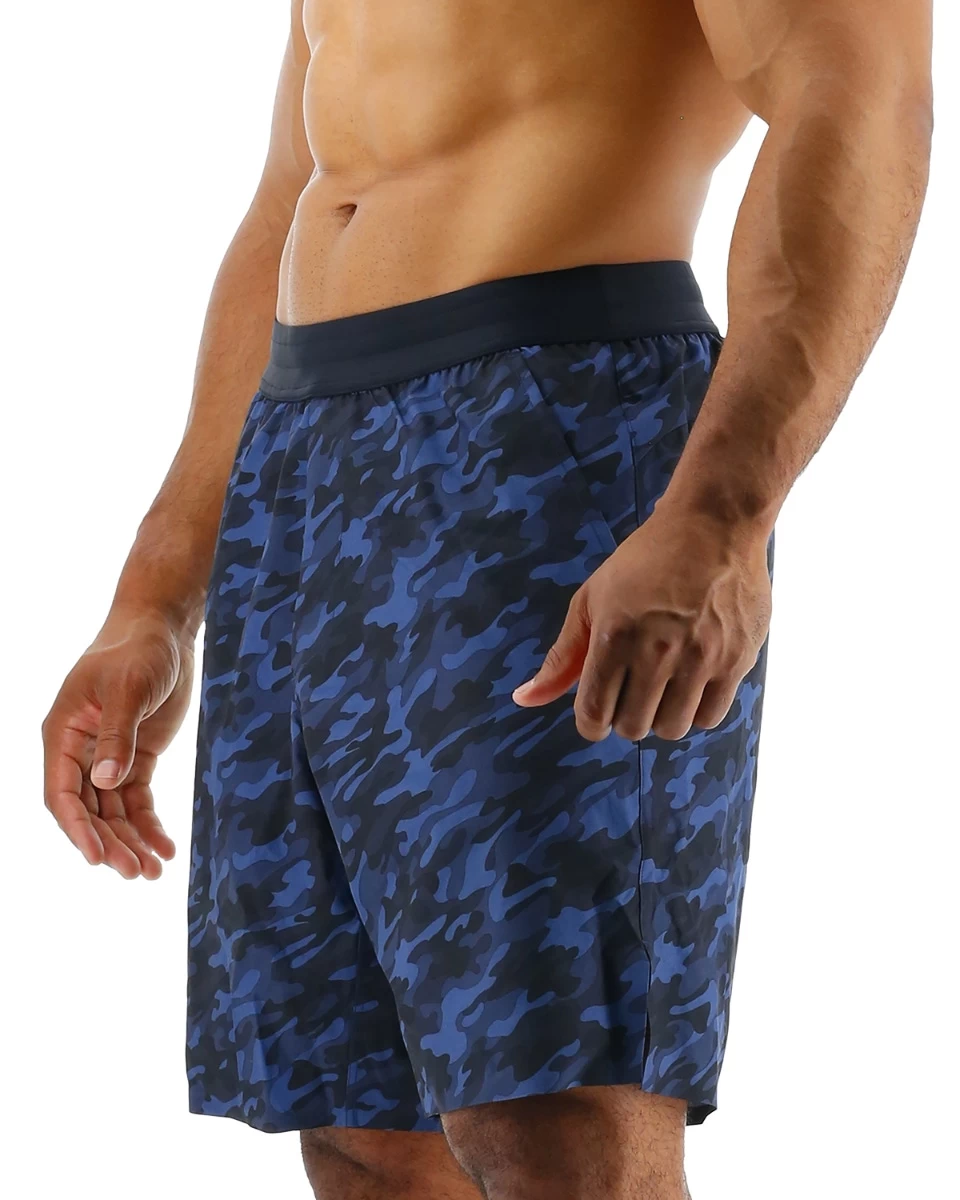 TYR Hydrosphere™ Men's Lined 9" Unbroken Shorts - Midnight Camo - Image 3