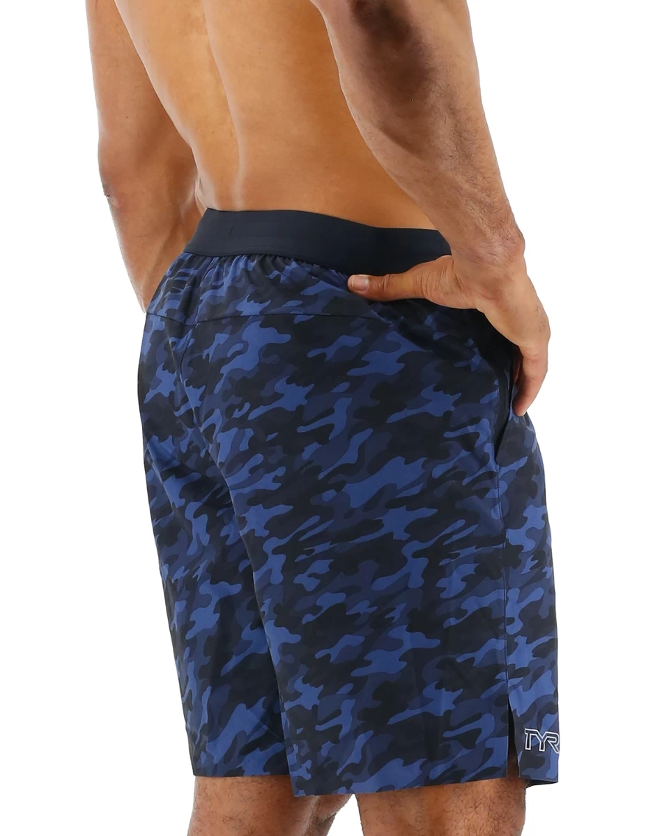 TYR Hydrosphere™ Men's Lined 9" Unbroken Shorts - Midnight Camo - Image 5