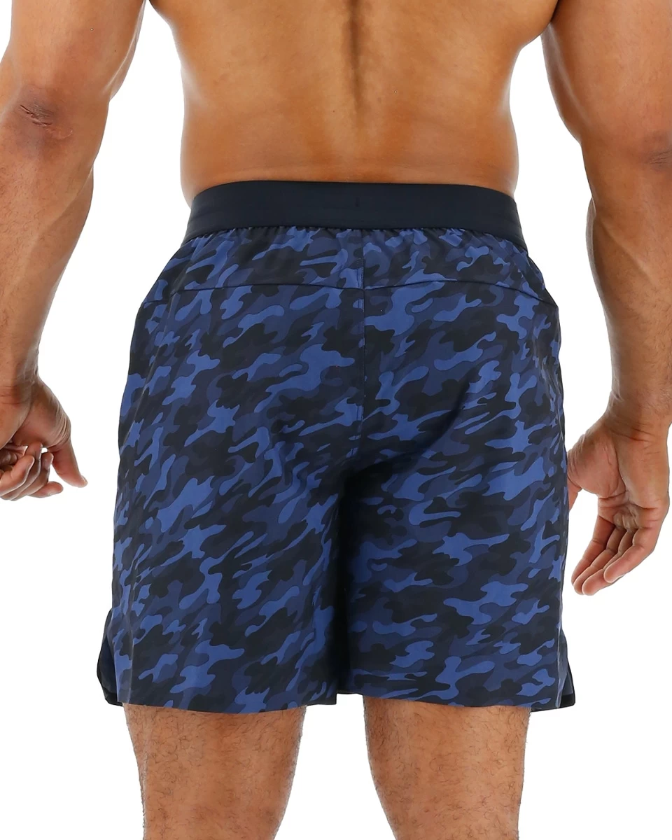TYR Hydrosphere™ Men's Unlined 7" Unbroken Shorts - Midnight Camo - Image 2
