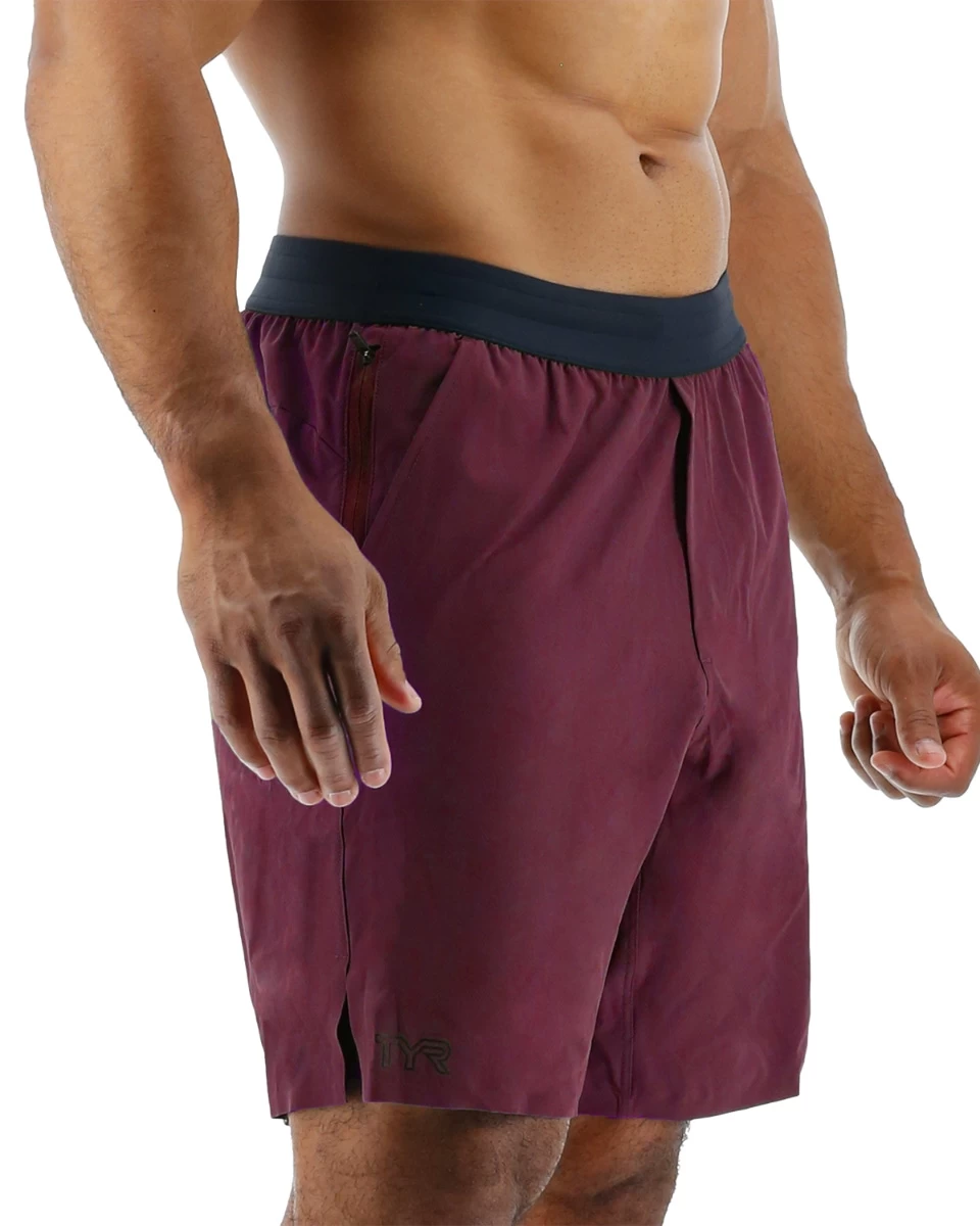 TYR Hydrosphere™ Men's Unlined 7" Unbroken Shorts - Solid - Image 7