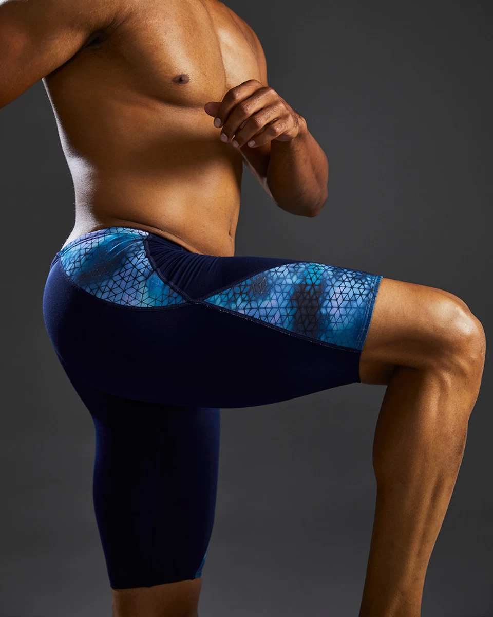 TYR Durafast EliteĀ® Men's Blade Jammer Swimsuit - Starhex - Image 8