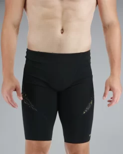 TYR Durafast Elite® Men's Curve Splice Jammer Swimsuit - Obsidian