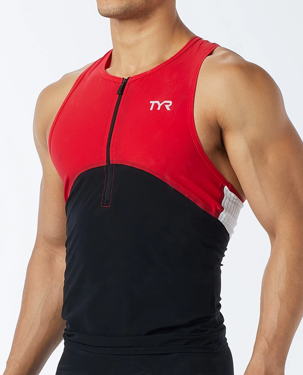 TYR Men's Tri-Tank - Carbon - Image 4