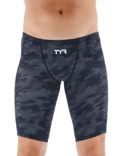 TYR Menâs Thresher Camo Jammer Swimsuit - U12 Compliant