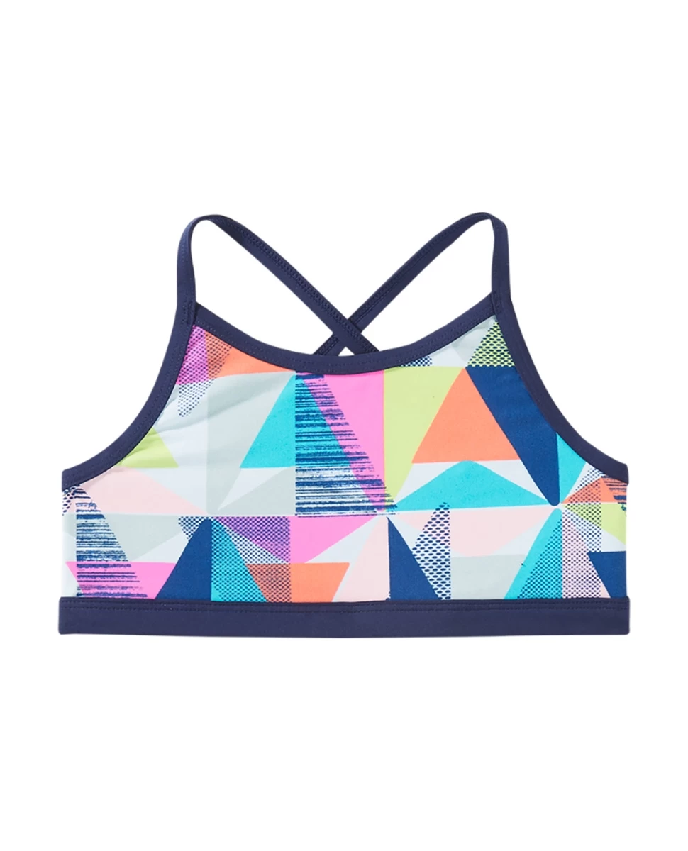 TYR Durafast LiteĀ® Girls' Trinity Top - Jigsaw