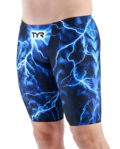 TYR Men's Venzoâ˘High-Waist Jammer Swimsuit - Phantom Oblivion
